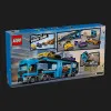Конструктор LEGO City Вантажівка-транспортер зі спортивними авто (60408)