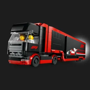 Конструктор LEGO City Грузовик F1 с автомобилями RB20 и AMR24 (60445)
