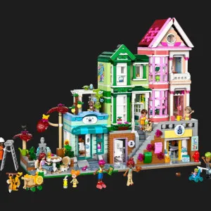 Конструктор LEGO Friends Хартлейк-Сити. Квартиры и магазины (42670)