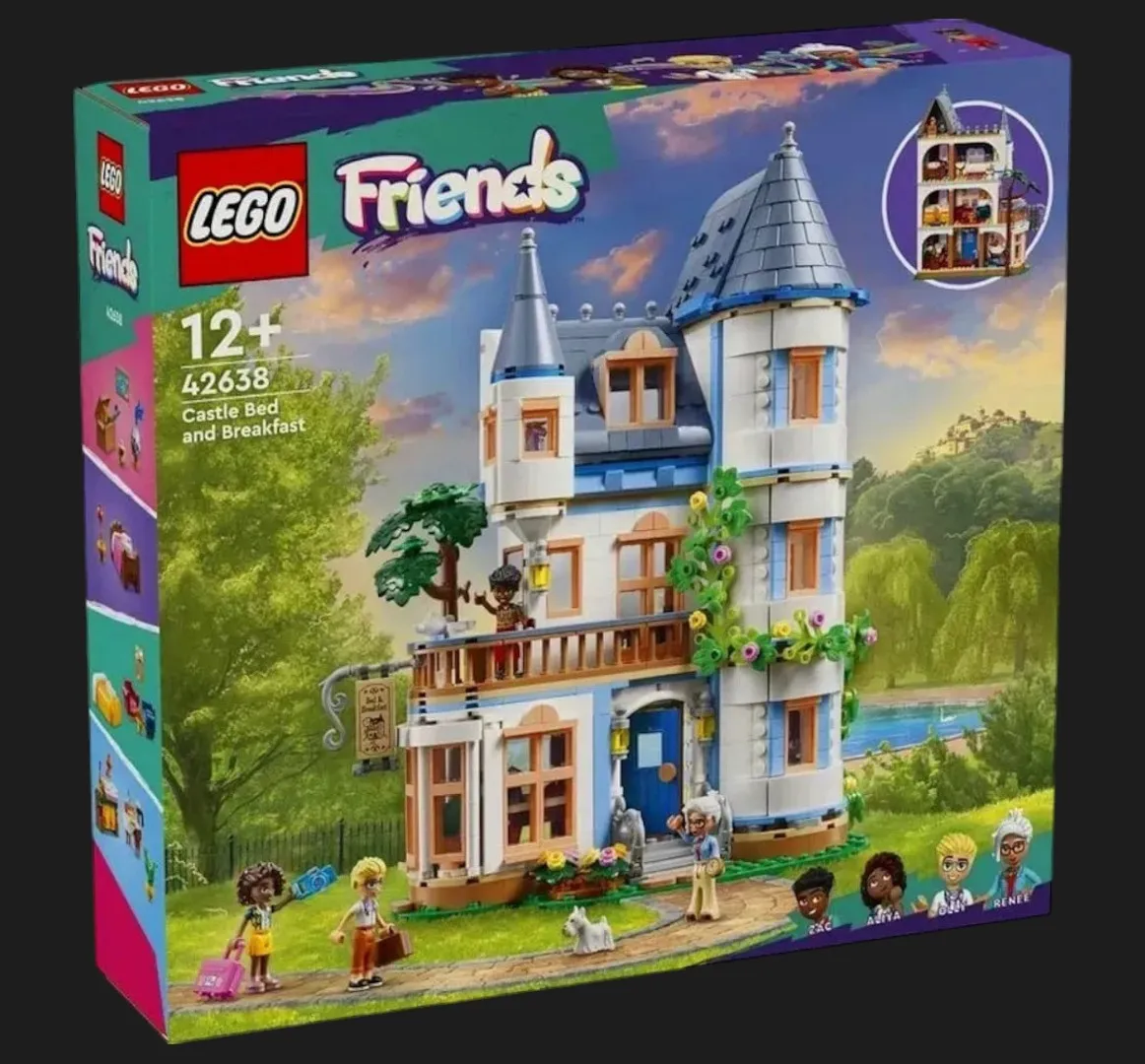 Конструктор LEGO Friends Замковий готель «Ночівля і сніданок» (42638)