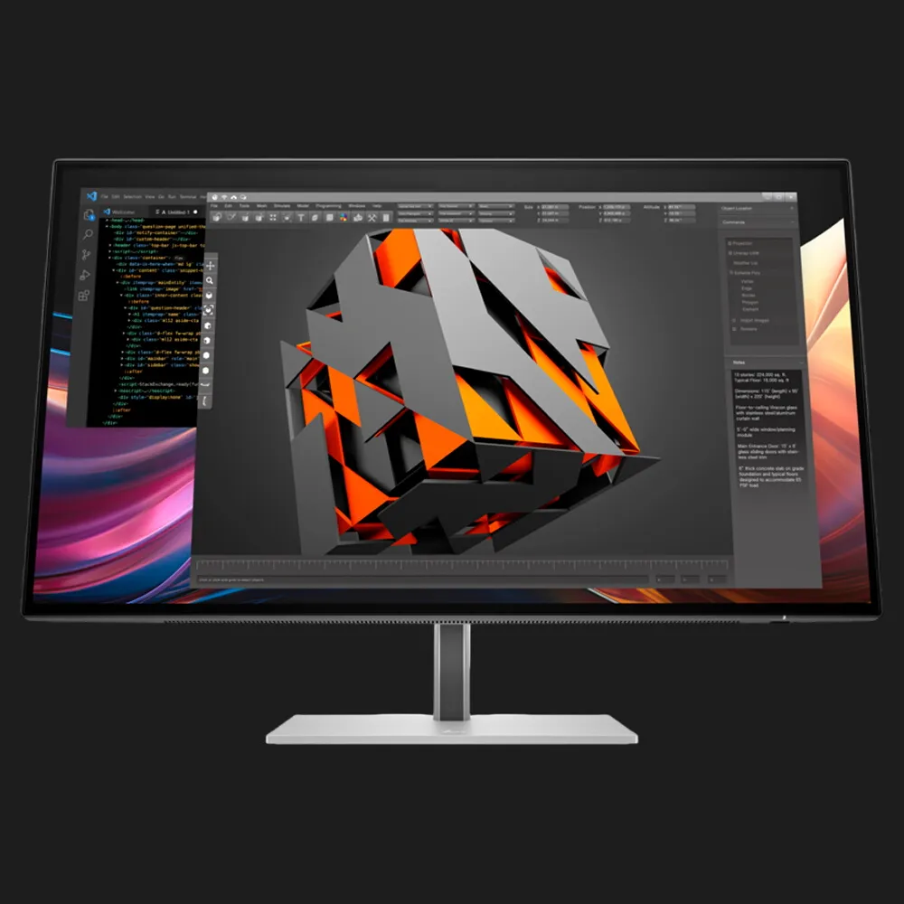 Монітор HP 27" IPS 60Hz S7 Pro 727pk 8J9G2AA (UA)