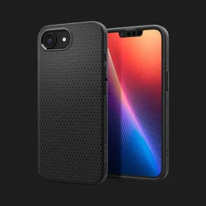 Чехол Spigen Liquid Air для iPhone 16E/17E (Matte Black) в Хмельницком