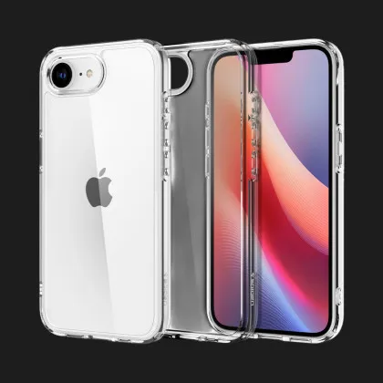 Чехол Spigen Ultra Hybrid для iPhone 17E/16E (Crystal Clear)