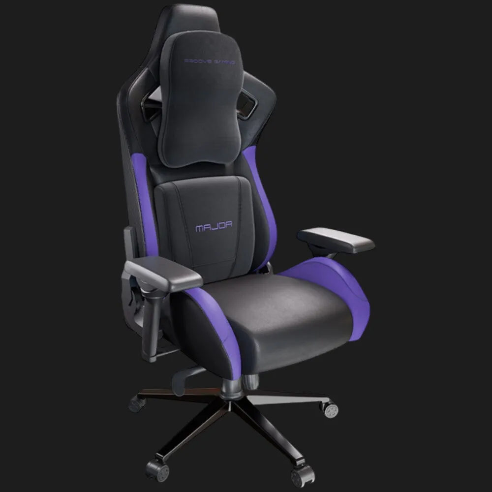 Крісло для геймерів Proove Gaming Major (Black/Purple) (UA)