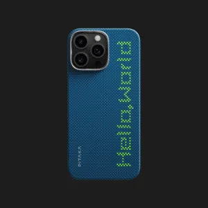 Чехол Pitaka Aries Tactile Woven Case для iPhone 16 Pro (Hello World) в Хмельницком