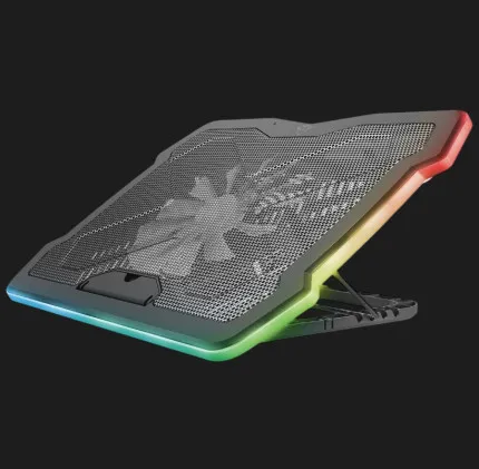 Підставка для ноутбука Trust GXT 1126 Aura RGB 17" (Black)