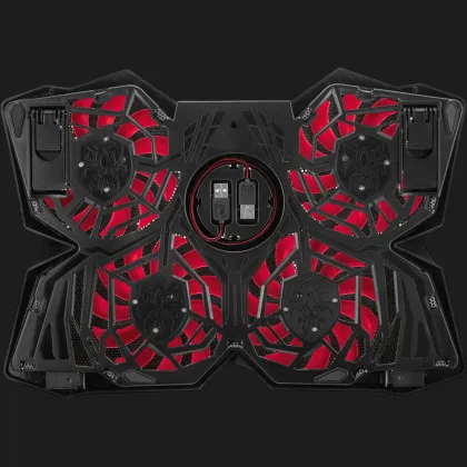 Подставка для ноутбука Trust GXT 278 Yozu Red LED 17.3" (Black) в Староконстантинове