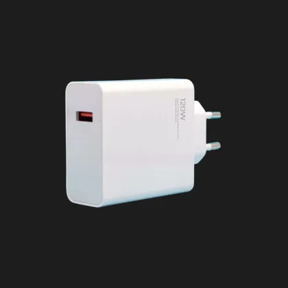 Блок живлення Xiaomi 120W Hypercharge combo (Type-a) EU + кабель USB-C (White) у Львові