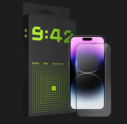 Захисне скло 9:42 BlackSide для iPhone 14 Pro Max