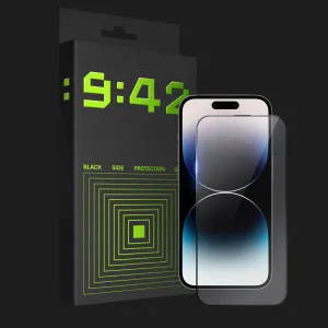Захисне скло 9:42 BlackSide для iPhone 14 Pro в Хмельницькому
