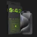 Захисне скло 9:42 BlackSide для iPhone 15 Pro Max