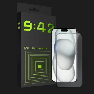 Захисне скло 9:42 BlackSide для iPhone 15 Plus в Хмельницькому