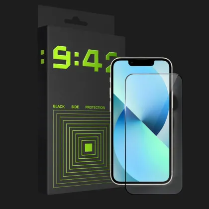 Защитное стекло 9:42 BlackSide для iPhone 13 mini во Львове