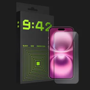 Защитное стекло 9:42 BlackSide для iPhone 16 Plus в Хмельницком