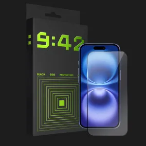 Защитное стекло 9:42 BlackSide для iPhone 16 в Хмельницком
