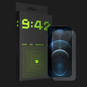 Захисне скло 9:42 BlackSide для iPhone 12 Pro Max в Хмельницькому