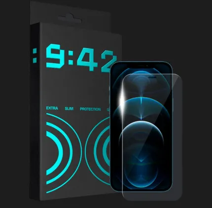 Защитное стекло 9:42 Slim для iPhone 12 Pro Max
