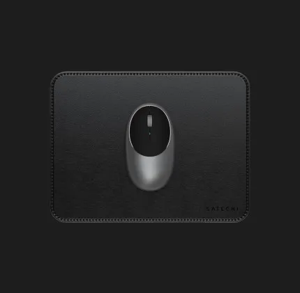 Килимок Satechi Vegan Leather Premium Desk Mat (Black) (UA)