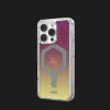 Чохол UAG Plyo Magsafe для iPhone 16 Pro (Maroon/Yellow Ombre)