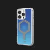 Чохол UAG Plyo Magsafe для iPhone 16 Pro (Blue Ombre)