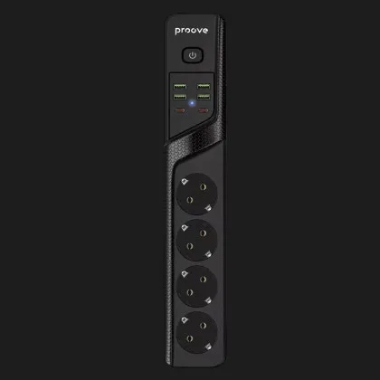 Сетевой фильтр Proove Power Strip P-04 (4 розетки + 4 USB + 2 Type-C) 2М в Луцке