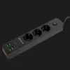Мережевий фільтр Proove Power Strip P-03 (3 розетки + 4 USB + 2 Type-C) 2М