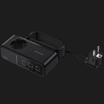 Сетевой фильтр Proove Homester Pro 65W (Розетка + 2 Type-C + 2 USB) 1.5M в Луцке