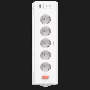 Мережевий фільтр Proove Prism Socket (5 розеток + 2 Type-C + 2 USB) 1.6M в Берегові