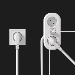Мережевий фільтр Proove Supercoil 20W (2 розетки + Type-C + 2 USB) 1.5M в Берегові
