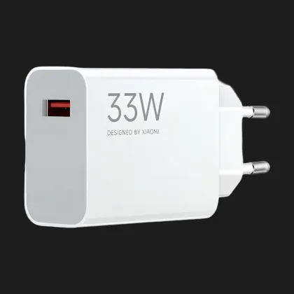 Блок живлення Xiaomi 33W Charging Combo (Type-A) EU + Кабель USB-C (BHR9956EU) у Львові