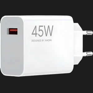 Блок питания Xiaomi 45W Turbo Charging USB-A (BHR07SLEU) в Луцке