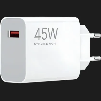 Блок живлення Xiaomi 45W Turbo Charging USB-A (BHR07SLEU) у Львові