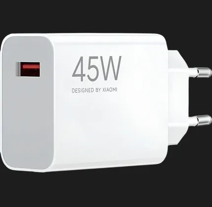 Блок живлення Xiaomi 45W Turbo Charging USB-A (BHR07SLEU)