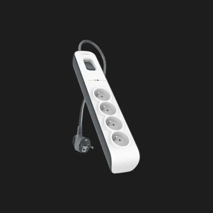 Сетевой фильтр Belkin 4хТип F, 3x1.5мм кв, 16А с защитой от перенапряжения, 2м (White) в Луцке