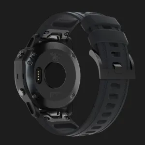 Ремінець Silicone Fit для Garmin Fenix 20mm (Black)