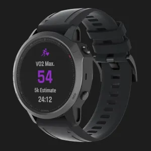 Ремінець Silicone Fit для Garmin Fenix 20mm (Black)