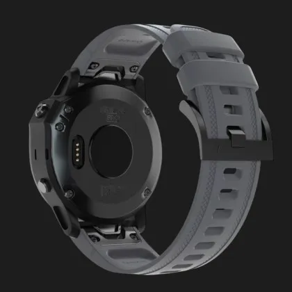Ремінець Silicone Fit для Garmin Fenix 20mm (Gray) в Рівному