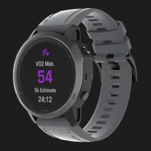Ремінець Silicone Fit для Garmin Fenix 20mm (Gray)