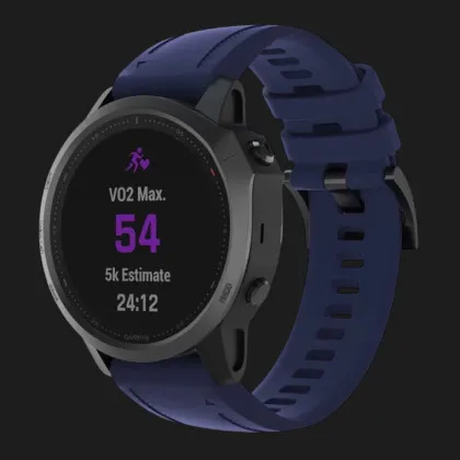 Ремінець Silicone Fit для Garmin Fenix 20mm (Midnight Blue) в Рівному