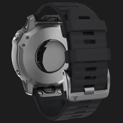 Ремінець Silicone Fit для Garmin Fenix 22mm (Black) в Рівному