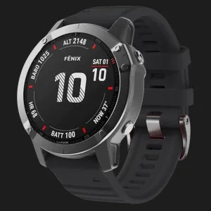 Ремінець Silicone Fit для Garmin Fenix 22mm (Black)