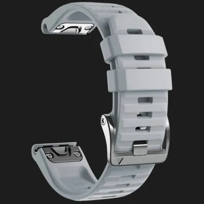 Ремінець Silicone Fit для Garmin Fenix 22mm (Grey) в Рівному