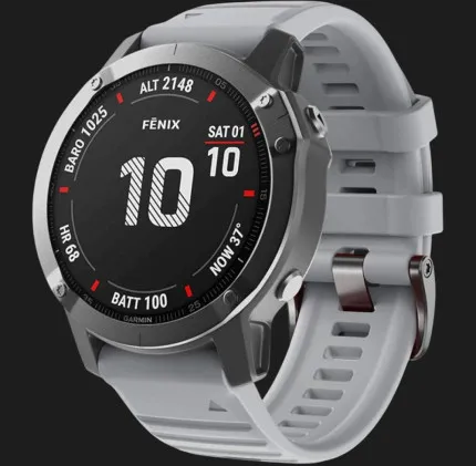 Ремінець Silicone Fit для Garmin Fenix 22mm (Grey)