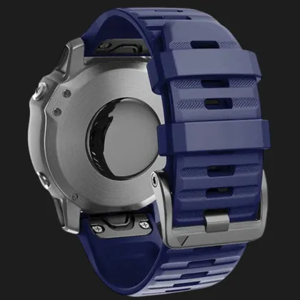Ремінець Silicone Fit для Garmin Fenix 22mm (Midnight Blue) в Рівному