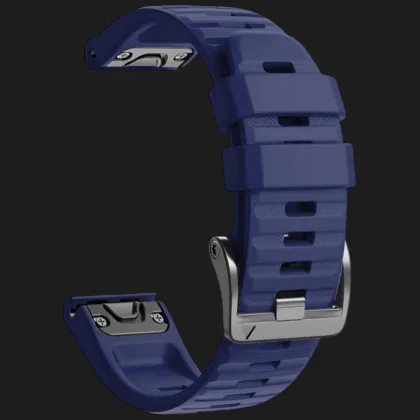 Ремінець Silicone Fit для Garmin Fenix 22mm (Midnight Blue) в Рівному