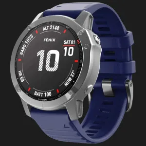 Ремінець Silicone Fit для Garmin Fenix 22mm (Midnight Blue)