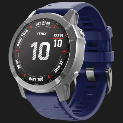 Ремінець Silicone Fit для Garmin Fenix 22mm (Midnight Blue) в Рівному