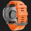 Ремінець Silicone Fit для Garmin Fenix 26mm (Orange)
