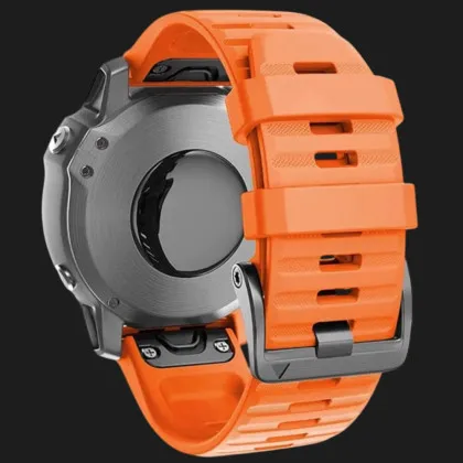Ремешок Silicone Fit для Garmin Fenix 26mm (Orange) в Сумах