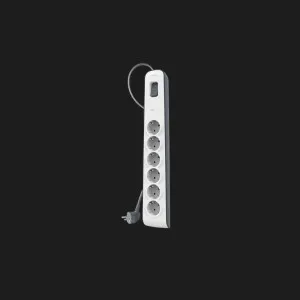 Мережевий фільтр Belkin 6хТип F, 3x1.5мм кв, 16А, з захистом від перенапруги, 2м (White) в Берегові